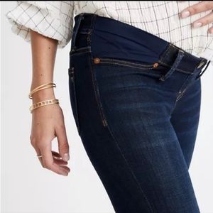 Madewell Maternity skinny blue jeans size 32